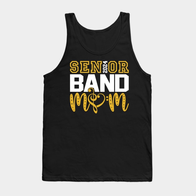 Senior 2024 Band Mom Tank Top by Petra and Imata